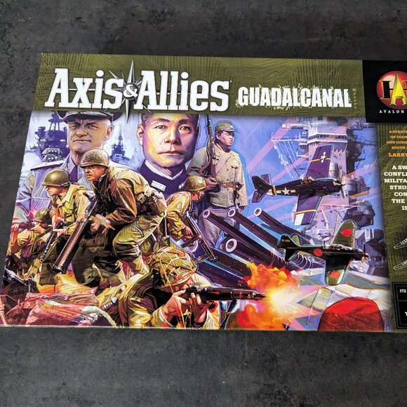Rare Axis & Allies Guadalcanal strategy board game 2007 - Picture 1 of 11